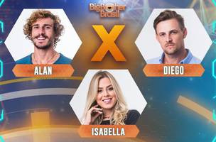 Alan, Diego e Isabella estão no Paredão do BBB19 (Foto: -)