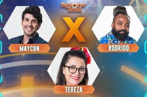 Maycon, Rodrigo e Tereza estão no quinto Paredão do BBB19 (Foto: -)