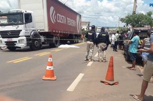 Pedestre morre atropelado em grave acidente na BR 316 (Foto: -)