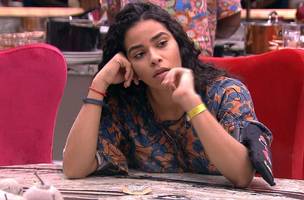 Mini-treta: piauiense Elana discute com Gabriela no BBB 19 (Foto: -)