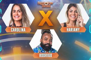 Carolina, Hariany e Rodrigo formam o 11º Paredão do BBB19 (Foto: -)