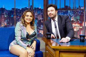 Sucesso em carreira solo, Márcia Fellipe participa do programa The Noite (Foto: -)