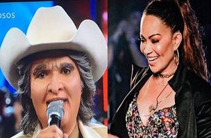 Solange Almeida fica irreconhecível durante apresentação no Show dos Famosos (Foto: -)
