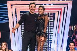 Wesley Safadão e Lucy Alves estreiam como apresentadores do SóToca Top (Foto: -)