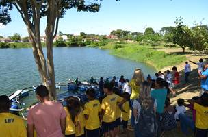 Crianças da LBV em Teresina participam de ações de conscientização do Meio Ambiente (Foto: -)