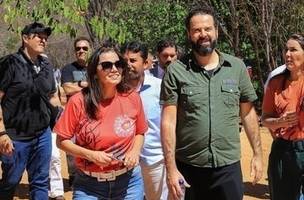 Secretária do Meio Ambiente recebe ministro do Turismo em São Raimundo Nonato (Foto: -)