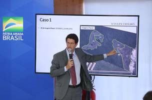 Salles: um terço do desmatamento de junho ocorreu em anos anteriores (Foto: -)