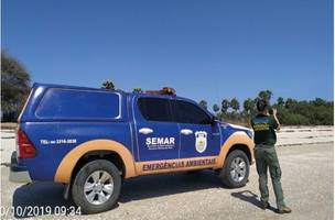Semar convoca reunião para discutir manchas de óleo no litoral piauiense (Foto: -)