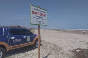 Sobe para três o número de praias impróprias para banho no Piauí (Foto: -)