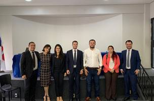 Membro da Ajuspi palestra sobre funcionamento das Audiências de Custódia (Foto: -)
