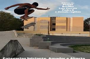 Evento de skate acontece neste sábado em Piripiri (Foto: -)