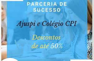 Associado Ajuspi terá descontos de até 50% em matrículas no Colégio CPI (Foto: -)