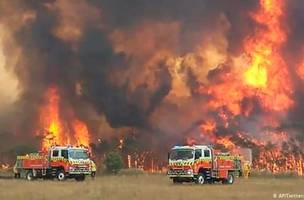 Tempestades deixam leste da Austrália entre incêndios e enchentes (Foto: -)