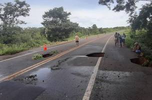 Depois de fortes chuvas, prefeito decreta estado de emergência em Piripiri (Foto: -)
