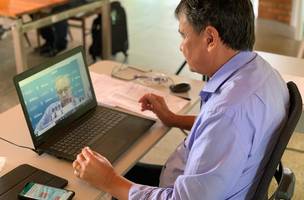 Governador apresenta a prefeitos os parâmetros para flexibilização das atividades econômicas (Foto: -)