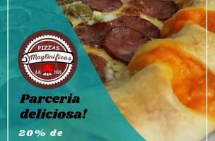 Associado Ajuspi tem 20% de desconto nas compras na ‘Pizzas Maylinificas’ (Foto: -)