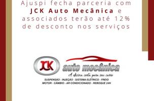 Ajuspi fecha parceria com JCK Auto Mecânica e associados terão até 12% de desconto nos serviços (Foto: -)