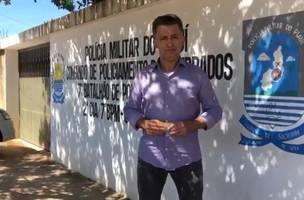 Prefeito Valdeci Júnior denuncia suposta distribuição de dinheiro falso em Curimatá (Foto: -)