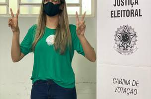 "Teresina precisa de uma nova gestão", diz Gessy Fonseca durante votação (Foto: -)