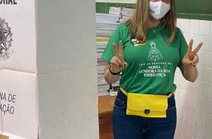 Com mais de dez mil votos, Ivanária Sampaio é eleita prefeita de Esperantina pelo MDB (Foto: -)