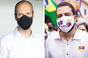 Covas tem 57% dos votos válidos em SP e Boulos, 43%, aponta Ibope (Foto: -)