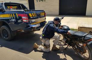 PRF recupera no Piauí motocicleta que havia sido roubada no Rio Grande do Sul (Foto: -)