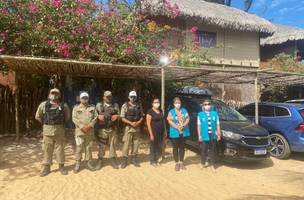 Sesapi notifica estabelecimentos por descumprimento das normas de prevenção à covid-19 no litoral (Foto: -)