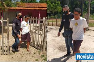 Suspeito de assassinar travesti a facadas é preso pela Polícia Militar no interior do Piauí (Foto: -)