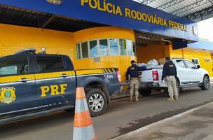PRF apreende carga de eletrônicos contrabandeados avaliada em mais de R$ 62 mil (Foto: -)