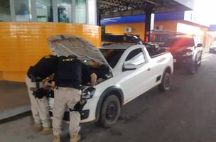 PRF recupera veículo roubado no RJ na BR 343 e prende homem por receptação (Foto: -)