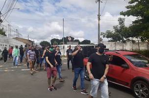 Comerciantes e artistas fazem manifestação contra lockdown em Timon: “é injusto com trabalhadores” (Foto: -)