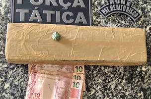Polícia captura homem e apreende adolescente por suspeita de tráfico de drogas em Valença (Foto: -)