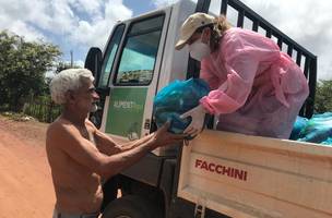 Prefeitura de Esperantina distribui 15 toneladas de alimentos (Foto: -)