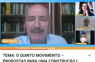Ex-ministro Aldo Rebelo apresenta seu novo livro no ‘Chá das 5’ (Foto: -)