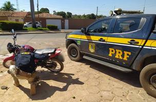Motociclista de 36 anos é preso pela PRF por receptação em Bom Jesus (Foto: -)