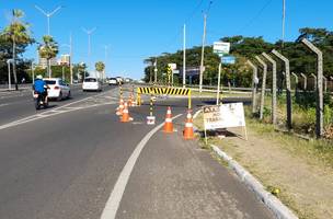 Alça da Ponte Juscelino Kubitschek é interditada por dez dias para obras de drenagem (Foto: -)