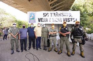 Strans realiza abertura da Semana Nacional de Trânsito 2021 em Teresina (Foto: -)