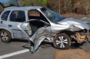 Idoso morre e adolescente fica gravemente ferida em acidente na BR 316 (Foto: -)