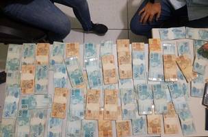 Suspeitos de estelionato são presos com mais de R$ 75 mil em Parnaíba (Foto: -)