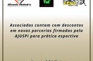 Associados contam com descontos em novas parcerias firmadas pela AJUSPI para prática esportiva (Foto: -)