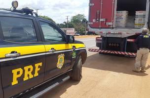 Caminhoneiro é autuado por transportar 17 toneladas de peixes sem nota fiscal válida (Foto: -)