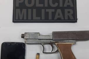 Homens são presos pela polícia com arma e droga em Timon, Maranhão (Foto: -)