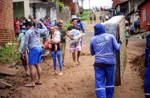 Sobe para 468 o número de famílias desabrigadas em Teresina (Foto: -)