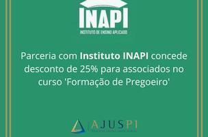 Parceria com Instituto INAPI garante desconto de 25% para associados no curso ‘Formação de Pregoeiro' (Foto: -)