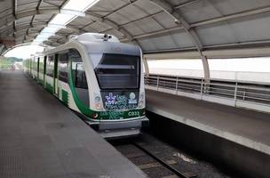 Falha em linha férrea interrompe funcionamento de VLT nesta quarta (Foto: -)