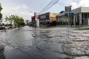 Defesa Civil atende 16 ocorrências emergenciais durante temporal em Teresina (Foto: -)