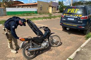Polícia Rodoviária recupera motocicleta roubada há quase dez anos em Teresina (Foto: -)