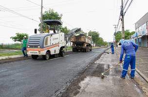 Prefeitura diz que obra da Zequinha Freire será concluída nesta segunda (Foto: -)