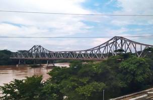Ponte Metálica é interditada para vistoria técnica nesta segunda-feira (Foto: -)