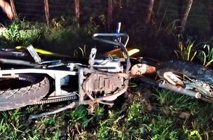 Jovem de 23 anos morre em grave acidente com animal na pista em Caxingó (Foto: -)